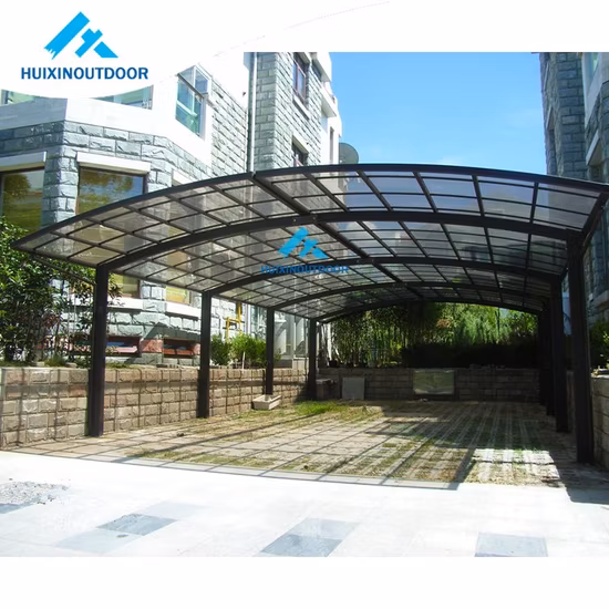 자동차용 알루미늄 다리 벽 덮음 Alu 간이 차고 전망대
